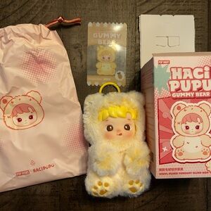 Haci Pupu Gummy Bear Plush Toy - Yellow
